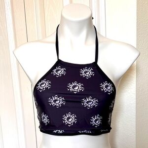 Halter YinYang Bikini Top